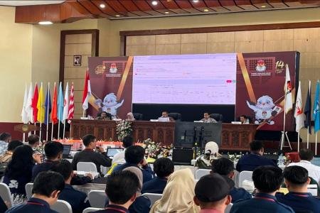 KPU Wonosobo Gelar Rapat Pleno Terbuka Rekapitulasi Hasil Penghitungan