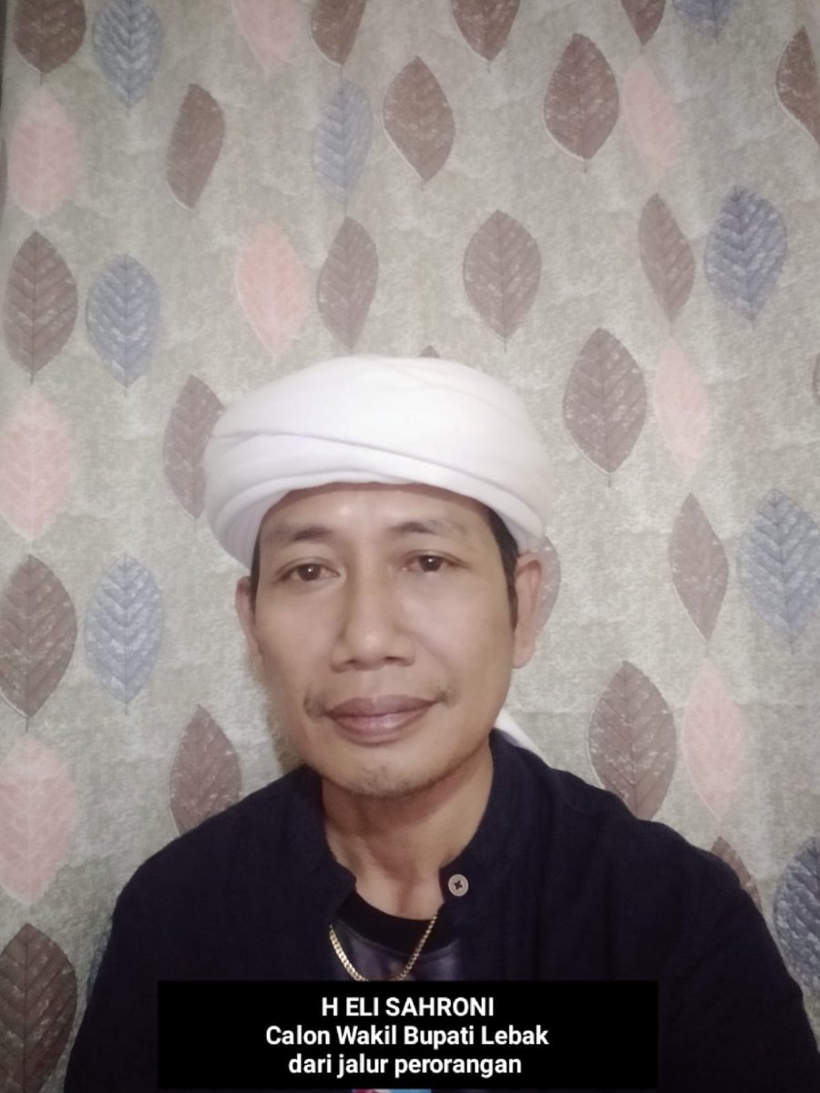 Maju Jalur Independen Pilkada Lebak H Eli Sahroni: Kami Yakin Ktp Duku