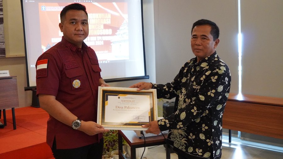 Langkah Preventif Hadapi Tppo, Desa Pakuncen Dikukuhkan Sebagai Desa B