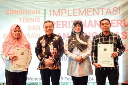 Tingkatkan Ekosistem Investasi Pemkab Wonosobo Permudah Pengurusan Iji