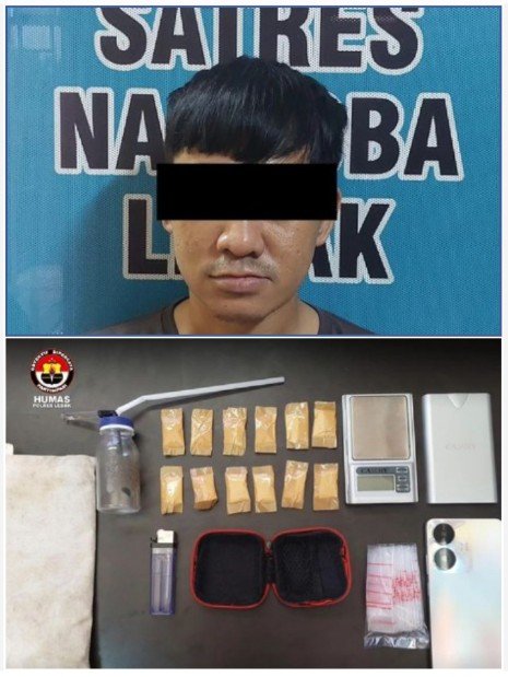 Berantas Narkoba, Sat Resnarkoba Polres Lebak Berhasil Amankan 12 Bung