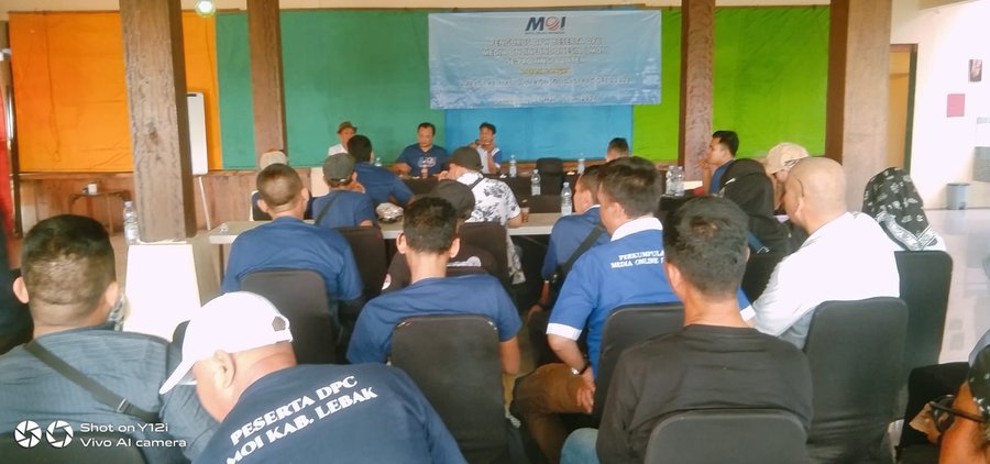 Dpw Media Online Indonesia Se propinsi Banten Mengelar Rapat Evaluasi 