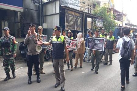 Bhabinkamtibmas Kelurahan Kebon Kacang Aipda Suhartono Himbauan Kepada