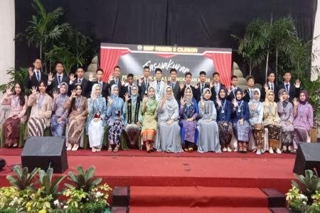 Hadirkan Ratusan Orang Tua Murid SMPN 5 Cilegon Laksanakan Tasyakuran 