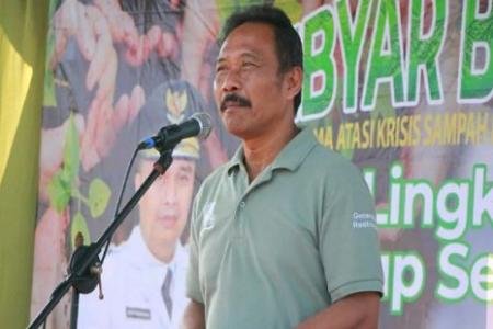 Iwan sutikno Kepala Dinas Lingkungan Hidup Hadiri Puncak Peringatan Ha