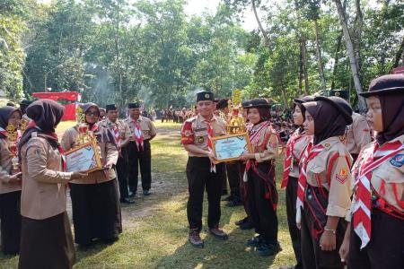 Smp Negeri 4 Karangmoncol juara 2 ILM Jambore