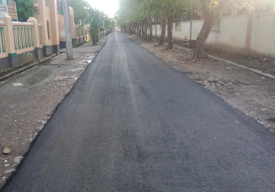 Dpupr Kabupaten Lebak Lakukan Perbaikan Jalan Diruas Jalan Dewi Sartik