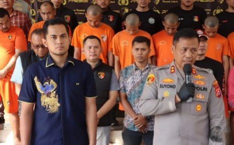 Kapolres Lebak Release Ungkap 8 Kasus Tindak Kejahatan Oleh Sat Reskri