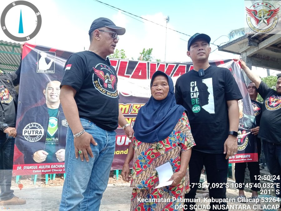 Syamsul Auliya Rachman Bersama Squad Nusantara Memberikan Bantuan Kepa