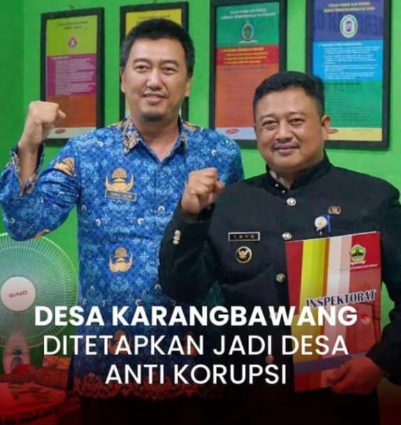 Kepala Desa Karangbawang Sukses Dapatkan Piagam Penghargaan Desa Antik