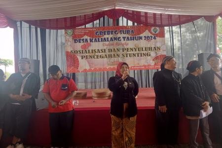 Grebeg Sura Desa Kalialang sebagai ucapan rasa syukur 