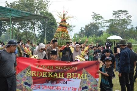 Desa Tamansari Gelar Sedekah Bumi  Pokdarwis Promosikan Desa melalui K