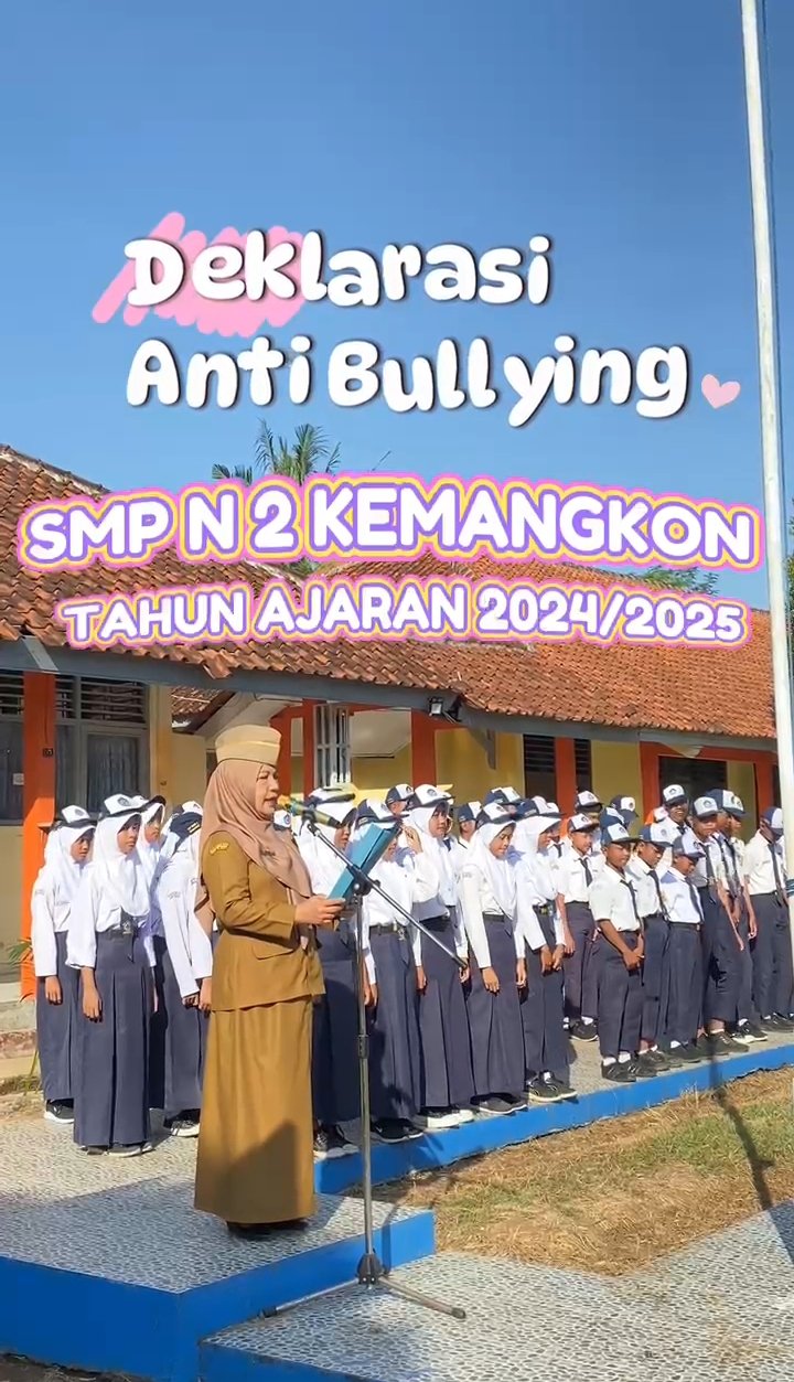Deklarasi Anti Bullying Smp Negeri 2 Kemangkon