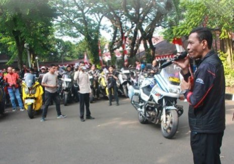 Sekda Lebak Melepas Ratusan Peserta Touring Gabungan Nasional Imo Tahu