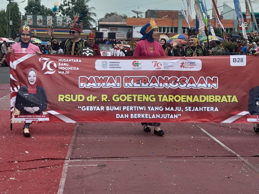 Rsud Purbalingga Dr.r.goetheng Tarunadibrata Ikut Ramaikan Karnaval Ke