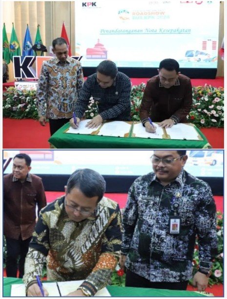 Kepala Kantor Atr bpn Banten Tandatangani Nota Kesepekatan Percepatan 