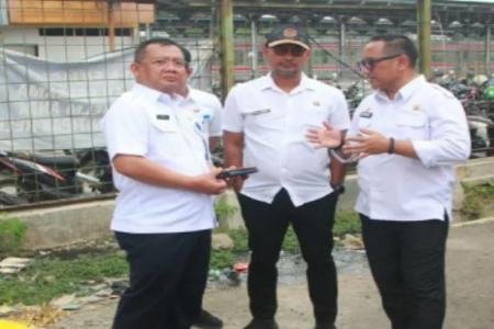 Pj Bupati Lebak tinjau lokasi rencana pembangunan trase pedestrian aks