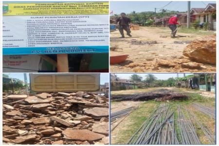 Diduga CV Beno Project Lalaikan APDK3 Dalam Pembanngunan Dan rehabilit