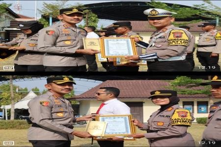 28 PERSONIL DAPAT PENGHARGAAN DARI KAPOLRES DEMAK