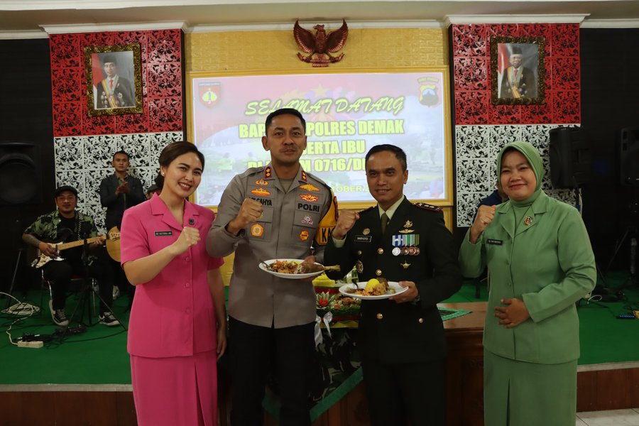 Kejutan Dari Kapolres Ke Dandim 0716 Demak