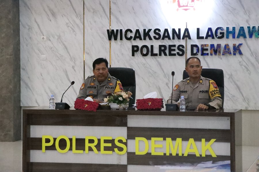 Polres Demak Gelar Latpra Ops Zebra Candi 2024