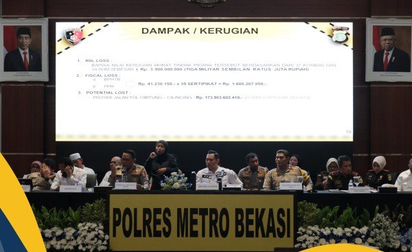 Menteri Ahy Ungkap Dua Kasus Tindak Pidana Pertanahan Di Kabupaten Bek