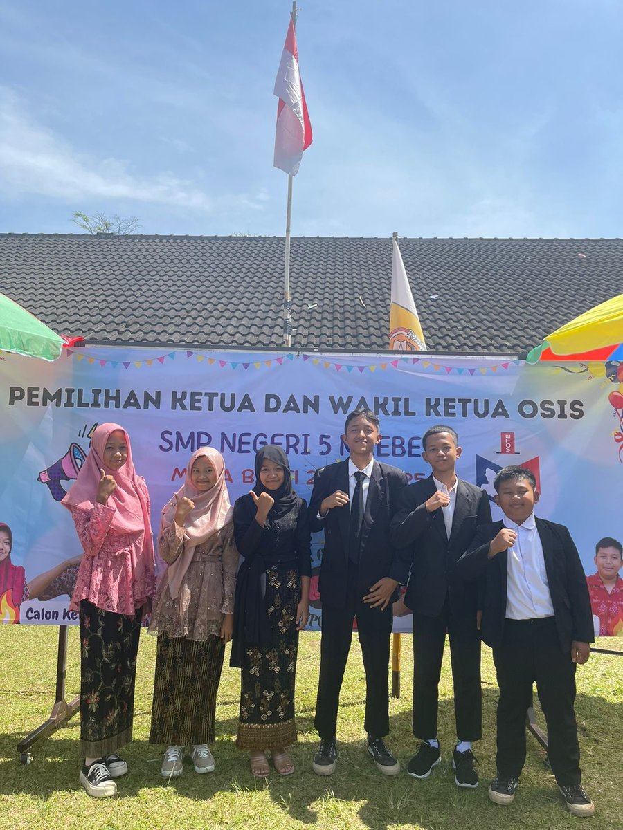 Pemilihan Ketua Osis Rasa Pemilihan Presiden Smp Negeri 5 Mrebet
