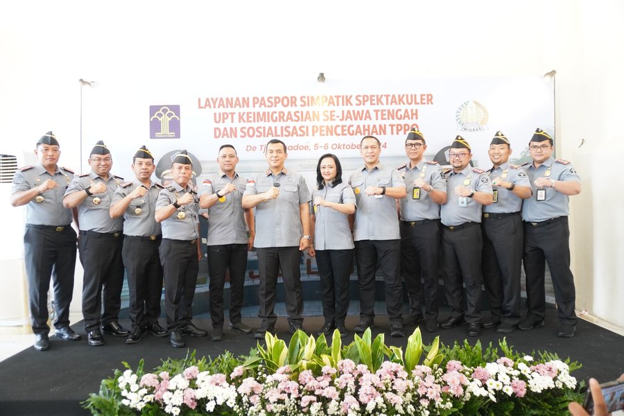 Dirjen Imigrasi Apresiasi Layanan Paspor Simpatik Spektakuler Kemenkum