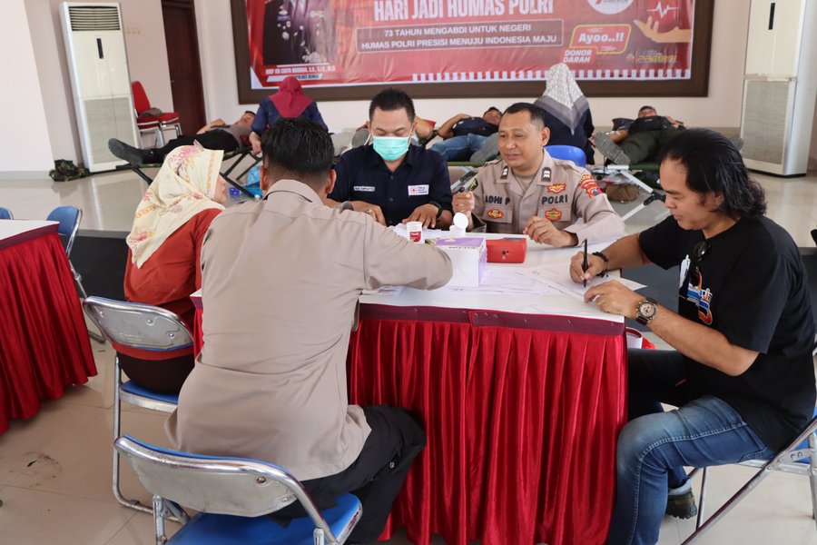 Poler Demak Gelar Donor Darah