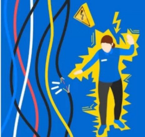 Jalur Kabel Wifi Yang Menempel Di Tiang Listrik Dan Menghalangi Pengen