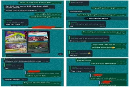 MARAKNYA DUGAAN PUNGLI SMP N 1 KEBONAGUNG DEMAK 