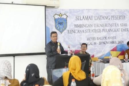 Pemkab Pandeglang Gelar Pelatihan Penyusunan Renstra Perangkat Daerah 