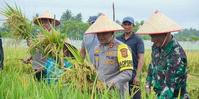 Personel Polres Lhokseumawe Dilatih Menjadi Penggerak Ketahanan Pangan