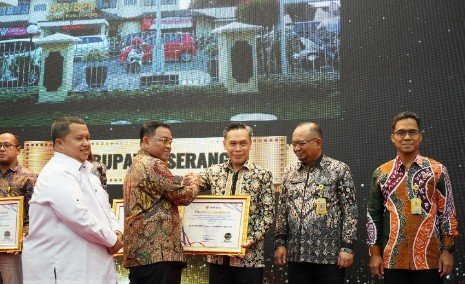 Kantor Pertanahan Kabupaten Serang Kembali Raih Predikat Kualitas Tert