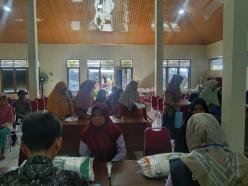 Penyaluran Bapang Di Desa Tlahab Kidul Berjalan Sesuai Sop