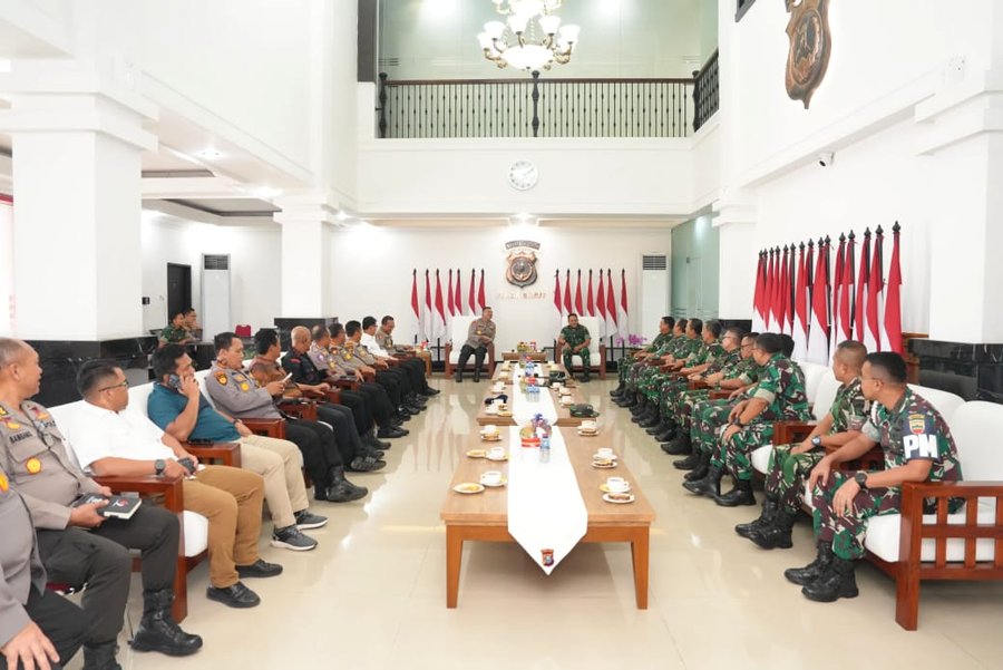 Pangdam I bb Dan Kapolda Sumut Bahas Langkah Tegas Hadapi Teror Jalana