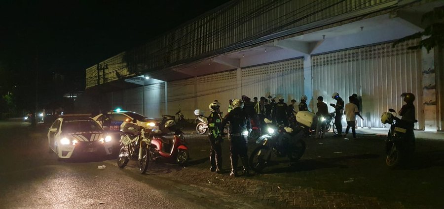 Cegah Balap Liar, Kasat Lantas Polres Sumenep Pimpin Patroli