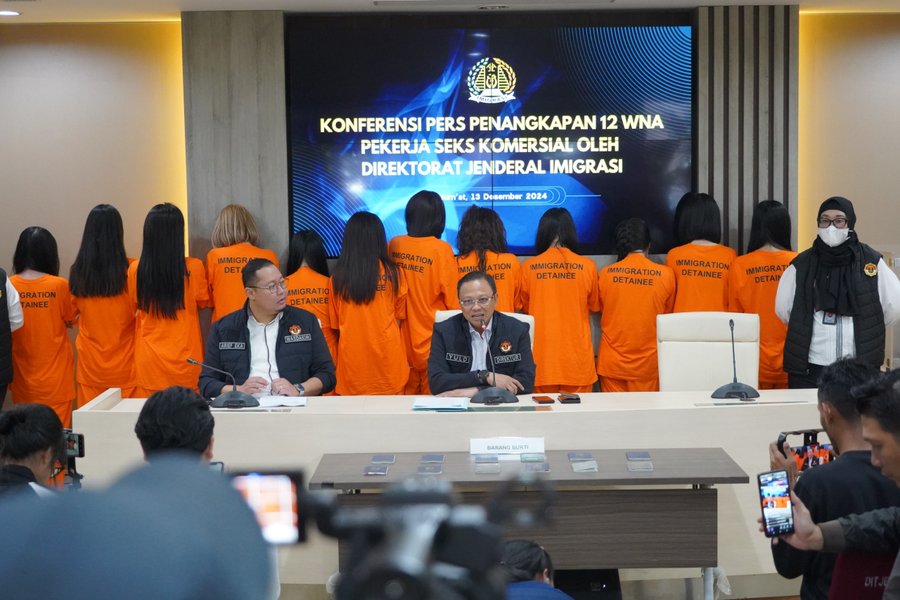 Ditjen Imigrasi Gerebek 12 Psk Wna Bagian Dari Jaringan Prostitusi Int