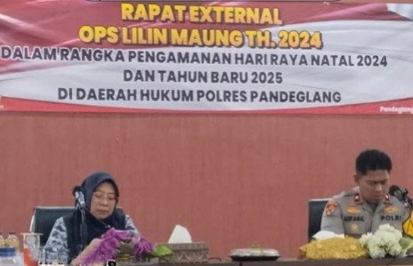 Apel Gabungan Ops Lilin Maung Tahun 2024 Dalam Rangka Pengamanan Hari 