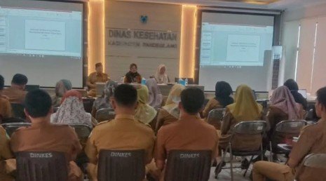Dinkes Pandeglang Gelar Evaluasi Sistem Pencatatan Program Keswa Tahun