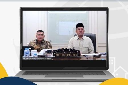 Temui Jajaran Kanwil BPN Provinsi Papua dan Sumatra Utara Nusron Kita 