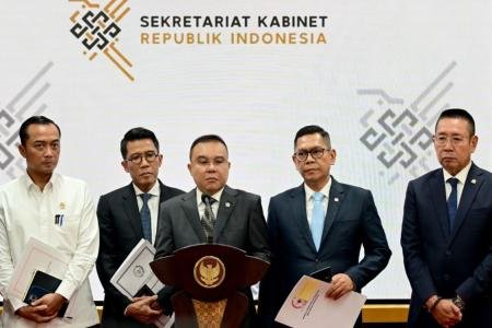 Presiden Prabowo Subianto menerima kunjungan sejumlah perwakilan pimpi