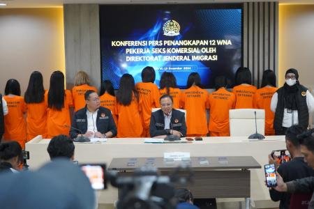 Ditjen Imigrasi Gerebek 12 PSK WNA Bagian dari Jaringan Prostitusi  In