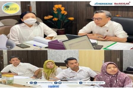 Kantor Pertanahan Kabupaten Serang Gelar Rapat Bedah DIPA 2025