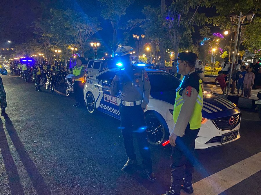 Perayaan Tahun Baru Di Jawa Timur Aman, Kabidhumas Polda Jatim Sampaik