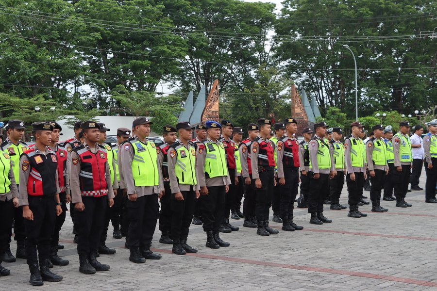 Pengamanan Pertandingan Liga 4 Jateng 2025 Dilaksanakan Polres Demak
