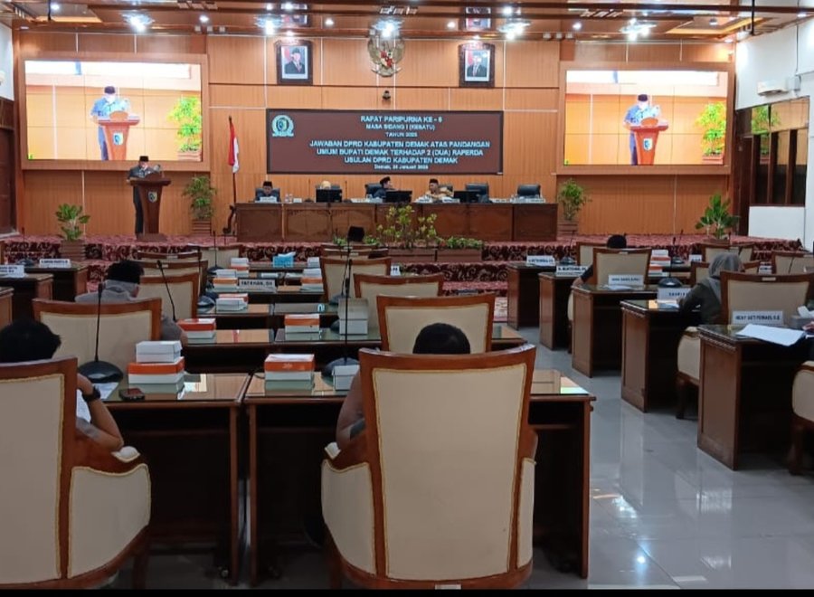 Rapat Paripurna Dprd Ke 6 Sidang Pertama Tahun 2025