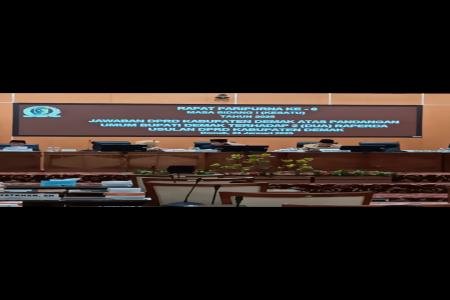 Rapat Paripurna DPRD ke 6 Sidang Pertama Tahun 2025 