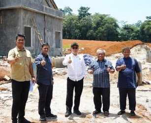 Kepala Kantor Atr  Bpn Kabupaten Serang Tinjau Lokasi Permohonan Hgb D