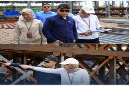 Kantor Pertanahan Kabupaten Serang Lakukan Tinjauan Lapangan untuk Per